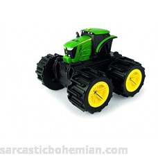 John Deere Monster Treads Mega Monster Wheels Tractor Green Yellow Black B078W9Z9BF